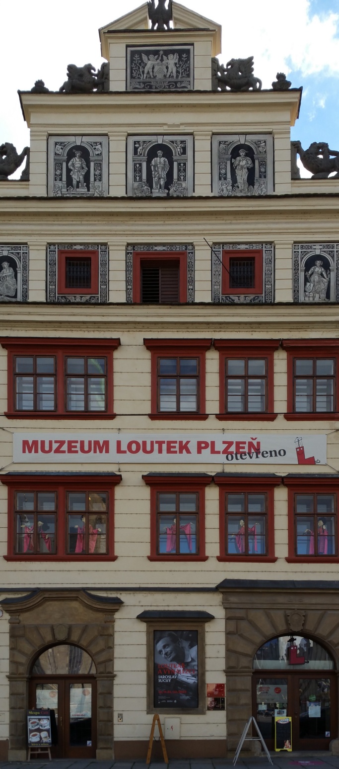 Das Marionetten Museum in Pilsen.