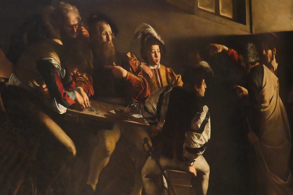 Gemälde Caravaggios in San Luigi in Rom.