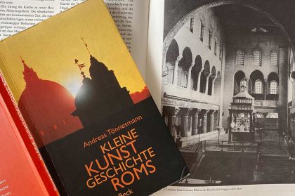 Cover von Büchern über Rom.