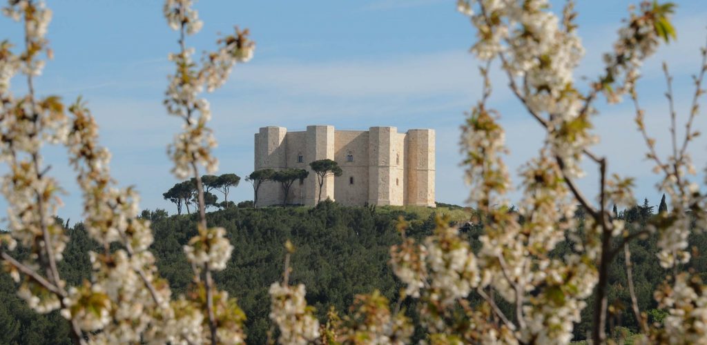 Eine Burg in Apulien im Süden von Ialien.