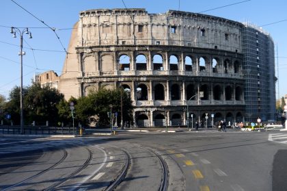 Kolosseum in Rom von Außen