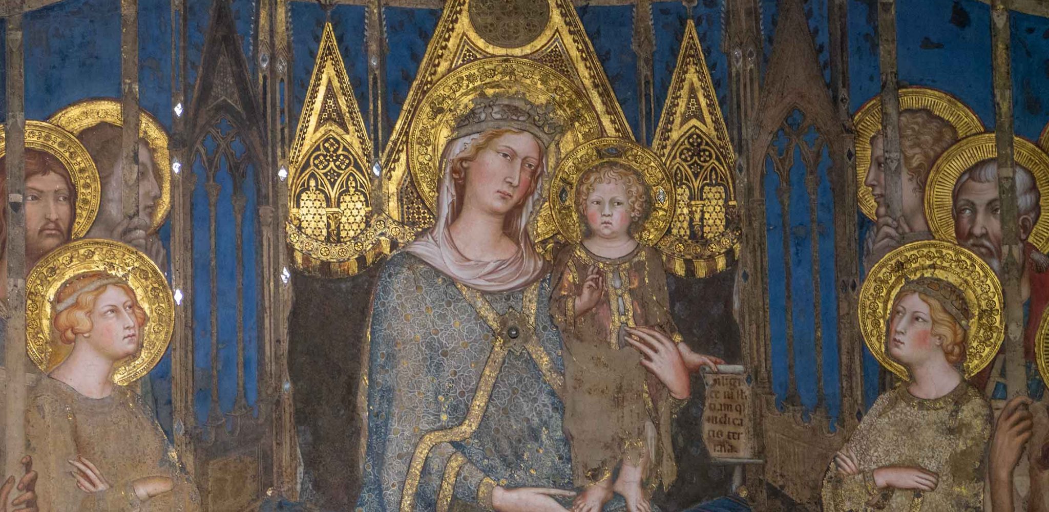 Die Maesta Simone Martinis ist eine der bedeutenden Sehenswürdigkeiten von Siena.
