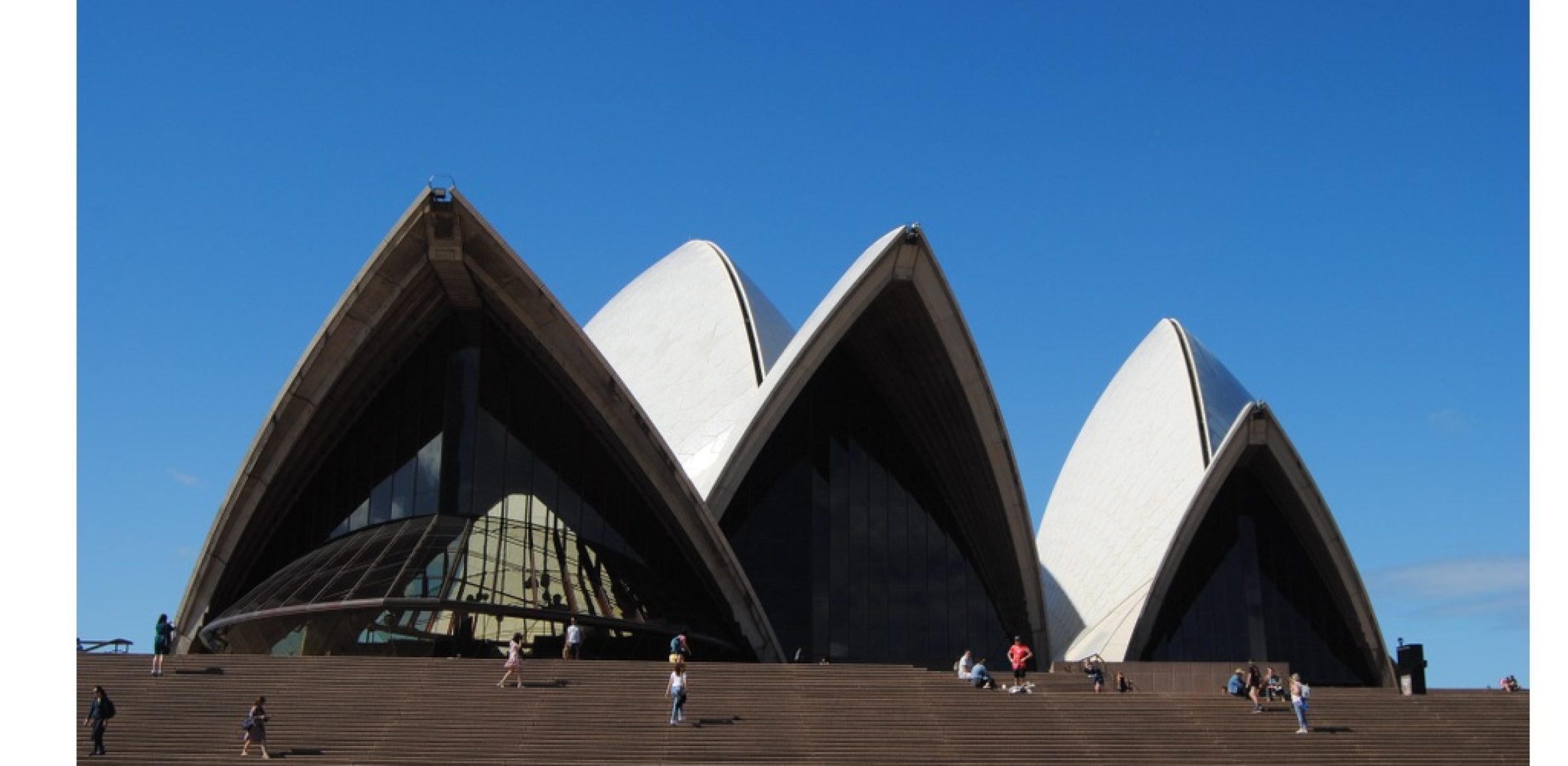 Das sphärische Dach des Opernhaus von Sydney.